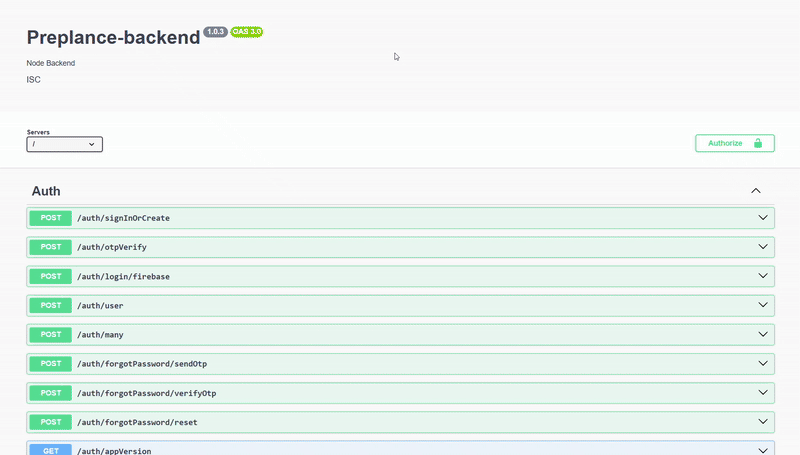 Preplance Backend GIF