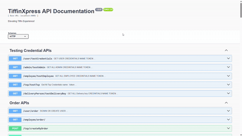 TiffinXpress Backend System GIF